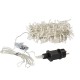 Guirnalda Luces Navidad 300 Leds Color Blanco Frio Luz Navidad Interiores y Exteriores Ip44. Cable Transparente.