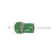 Conector Manguera Plastico 3/4 Con Stop  Blister