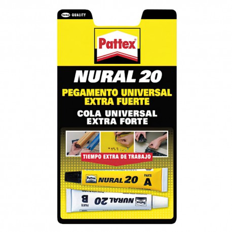 Nural- 20  Blanco Transparente 22 ml (2 Tubos 11+11 ml)