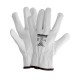 Guantes De Trabajo De Piel Flor De Vacuno, Proteccion Laboral, Riesgos Mecanicos, Guantes De Seguridad De Cuero. Talla 9" (Par)