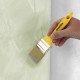 Paletina Profesional Cerda Blanca Ancho 70 mm. Cerdas Naturales Mango Plastico Ergonomico, Brocha Pintor, Pincel Pintura