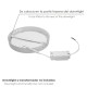 Soporte De Techo Para Downlight RL-SL-R