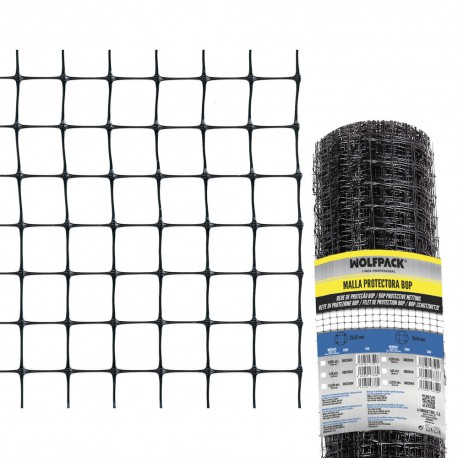 Malla Protectora Avicola BOP 16 x 16 mm. 50 gramos/m2. 2 m. x 200 m.