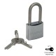 Candado Inoxidable Arco Largo 30mm.