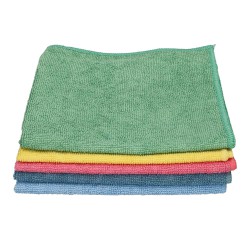 Paño Microfibra 35 x 40 cm / 250 Gramos (Pack 5 Piezas)
