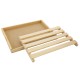 Tabla Corta Pan Madera Con Recoge Migas Oryx 32 x 22 cm.